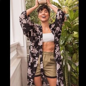 Spiritual Gangster Floral Kimono